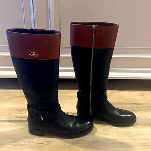 Coach Leather Boots
